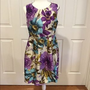 Eliza J Floral Sleeveless Dress Size 8